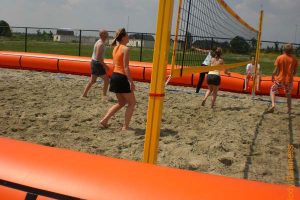 Volleyball inflatable games